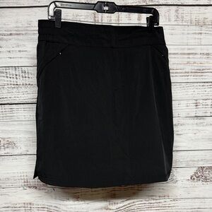 Sahalie Classic Black Skort with Pockets